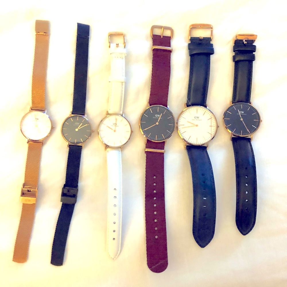 I’m selling my Daniel Wellington watches for $50 a piece!